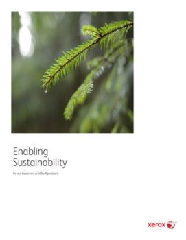 Enabling Sustainability, Xerox, Environment, Oregon Office Solutions, Oregon, Newport, Bend, Salem, Xerox, HP, MFP, Printer, Copier