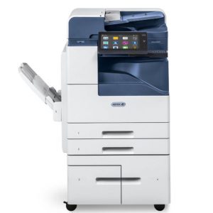 Image presents a Xerox AltaLink B8075 black & white multifunction MFP printer copier to promote the the Xerox AltaLink C8075 Black & White Multifunction MFP Printer Copier for workplace and office copy, print, scan and fax with ConnectKey productivity and security which Oregon, Washington and Missouri customers can get with Oregon Office Solutions.