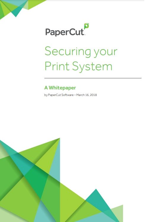 Image presents a picture of a Xerox Papercut PDF to promote your ability to secure your print system with Xerox Papercut at Oregon Office Solutions.