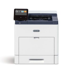 Image presents a Xerox VersaLink B600 black & white printer to promote the the Xerox VersaLink B600 Black & White Printer for workplace and office production printing with ConnectKey productivity and security which Oregon, Washington and Missouri customers can get with Oregon Office Solutions.