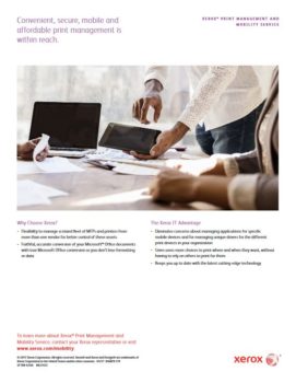 Mobile Print Pdf Cover, mobile print, Xerox, Oregon Office Solutions, Oregon, Newport, Bend, Salem, Xerox, HP, MFP, Printer, Copier